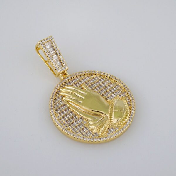 Pendants / Colgantes/  Zircon Stone/  14K Real Color// PEN102