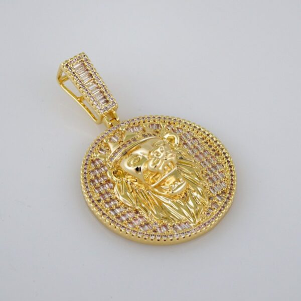 Pendants / Colgantes/  Zircon Stone/  14K Real Color// PEN103