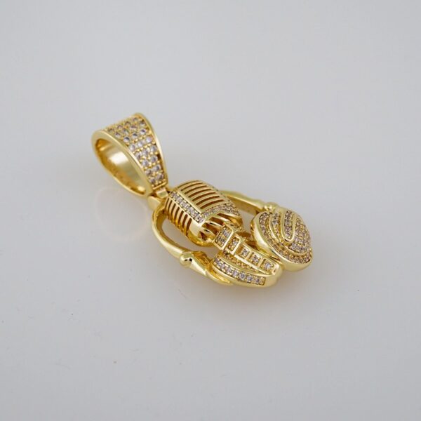 Pendants / Colgantes/  Zircon Stone/  14K Real Color// PEN106