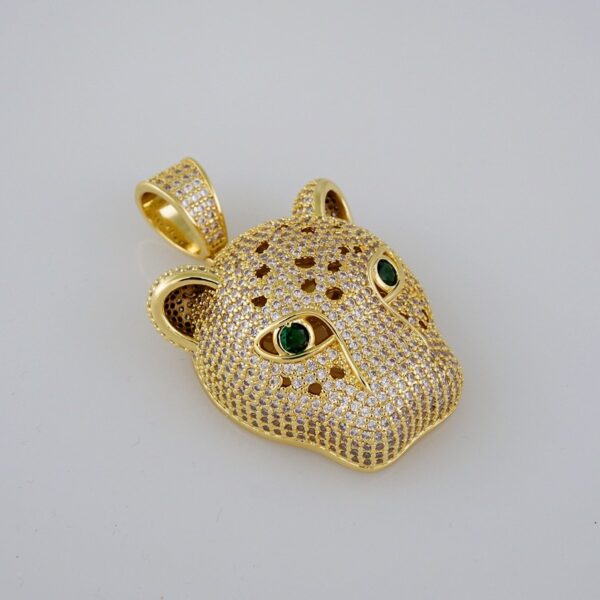 Pendants / Colgantes/  Zircon Stone/  14K Real Color// PEN107