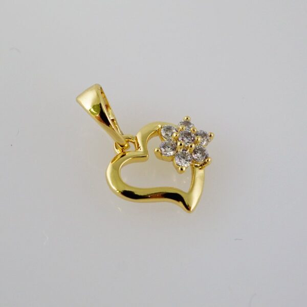 Pendants / Colgantes/  Zircon Stone/  14K Real Color// PEN119