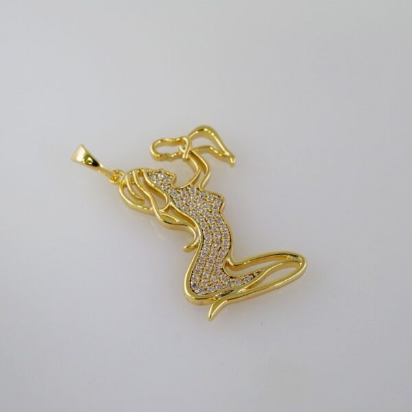 Pendants / Colgantes/  Zircon Stone/  14K Real Color// PEN120