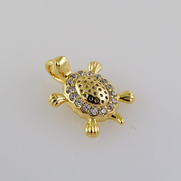 Pendants / Colgantes/  Zircon Stone/  14K Real Color// PEN122