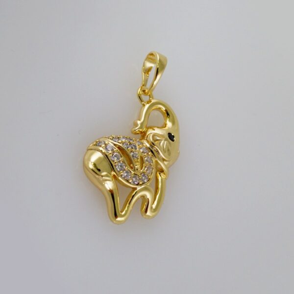 Pendants / Colgantes/  Zircon Stone/  14K Real Color// PEN124
