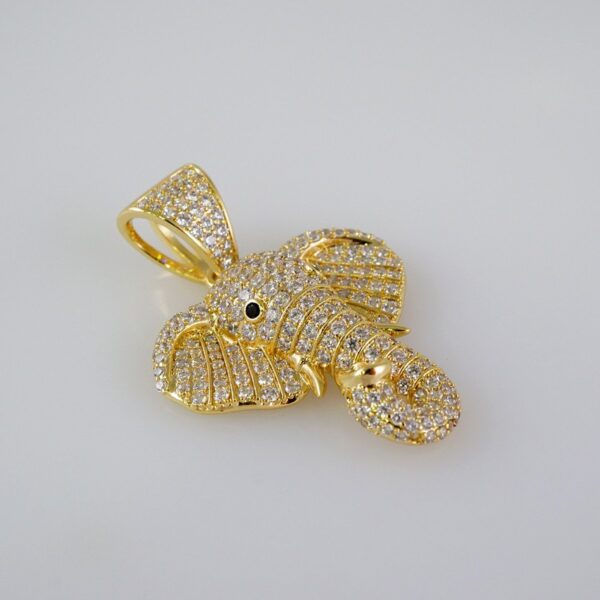 Pendants / Colgantes/  Zircon Stone/  14K Real Color// PEN126