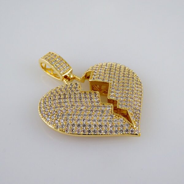 Pendants / Colgantes/  Zircon Stone/  14K Real Color// PEN136