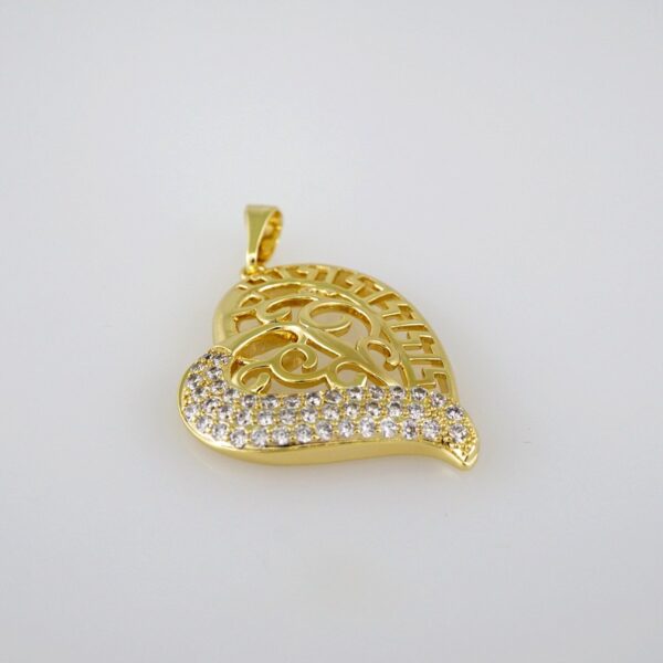 Pendants / Colgantes/  Zircon Stone/  14K Real Color// PEN88