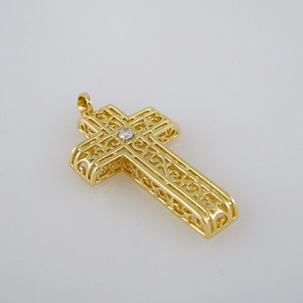 Pendants / Colgantes/Zircon Stone/14K Real Color// PEN91