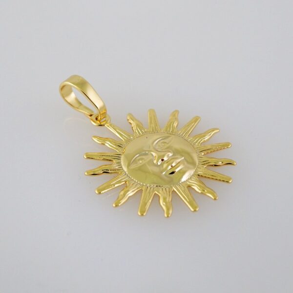 Pendants / Colgantes/  Plain/  14K Real Color// PEN93