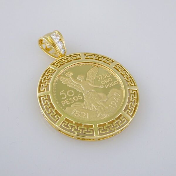 Pendants / Colgantes/  Plain/  14K Real Color// PEN99