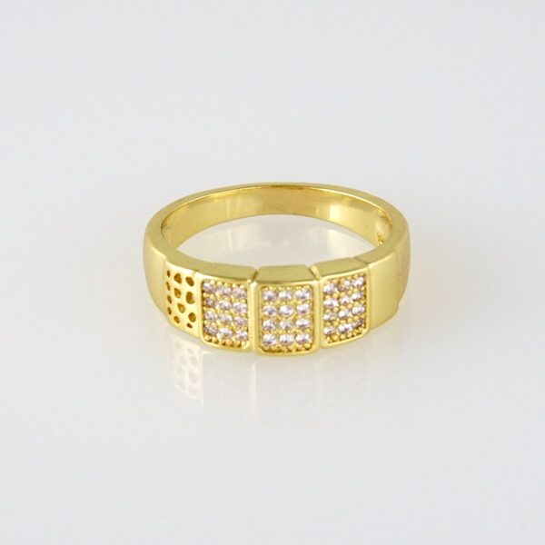 Woman Ring/ Anillos Damas/ Zircon Stone/ 14K Real Color// R052