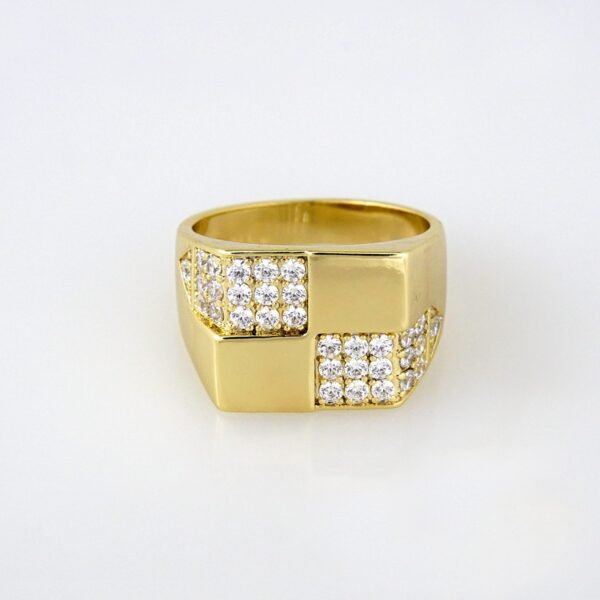 Men Ring/ Anillos Caballeros/ 14K Real Color/ Plain// R080