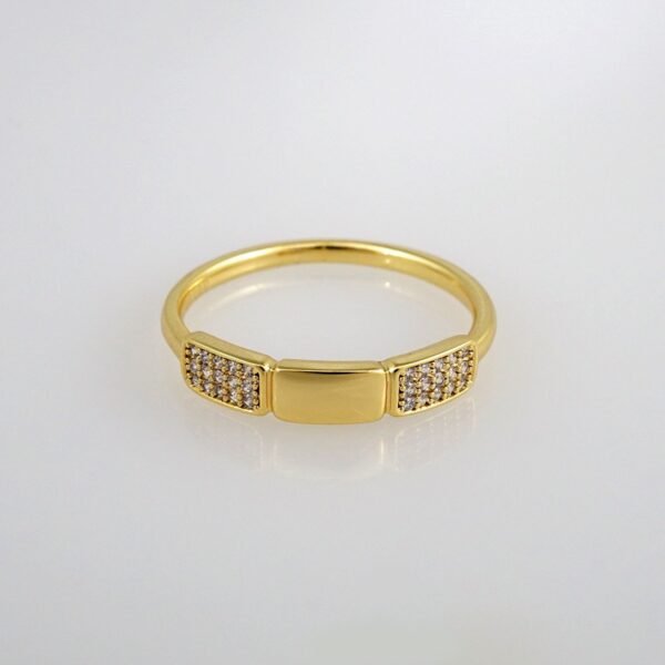 Woman Ring/ Anillos Damas/  14K Real Color/ Zircon Stone// R095
