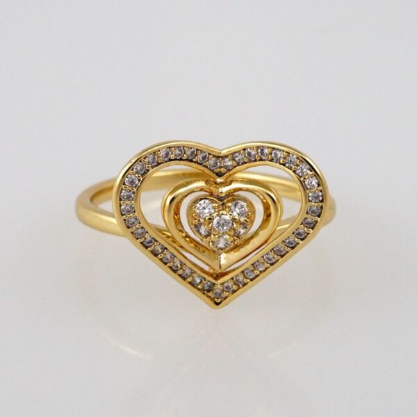 Woman Ring/ Anillos Damas/  14K Real Color/  Zircon Stone// R111