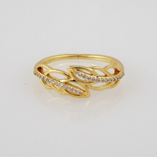 Woman Ring/ Anillos Damas/  14K Real Color/  Zircon Stone// R113