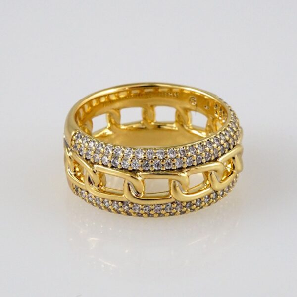 Woman Ring/ Anillos Damas/  14K Real Color/  Zircon Stone// R134