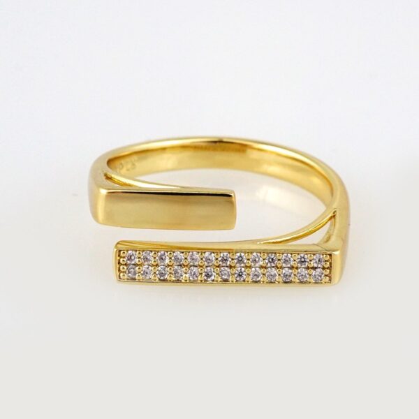 Woman Ring/ Anillos Damas/  14K Real Color/ Zircon Stone// R136