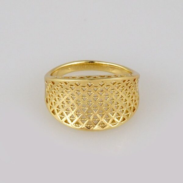 Woman Ring/ Anillos Damas/  14K Real Color/  Zircon Stone// R157
