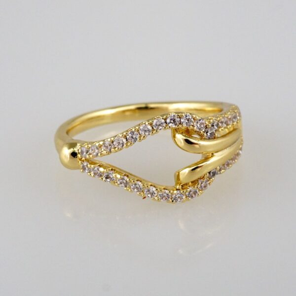 Woman Ring/ Anillos Damas/  14K Real Color/  Zircon Stone// R169