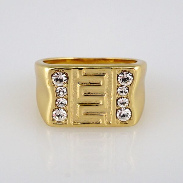 Men Ring/ Anillos Caballeros/14K Real Color/Zircon Stone// R176
