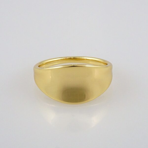 Woman Ring/ Anillos Damas/  14K Real Color/ Plain// R179