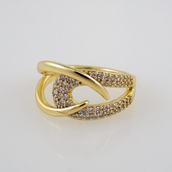 Woman Ring/ Anillos Damas/  14K Real Color/  Zircon Stone// R182