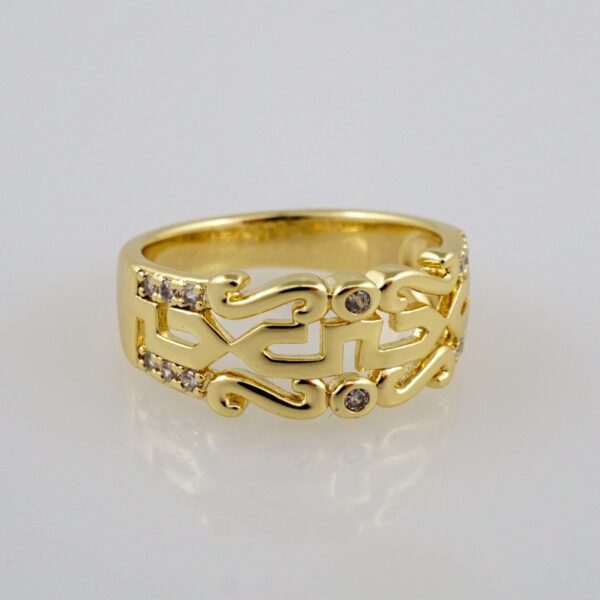 Woman Ring/ Anillos Damas/  14K Real Color/  Zircon Stone// R183