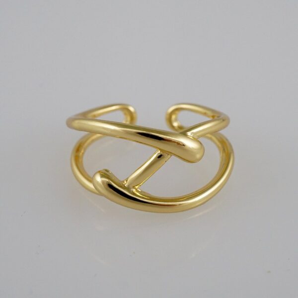 Woman Ring/ Anillos Damas/  14K Real Color/  Zircon Stone/ Ajustable// R191