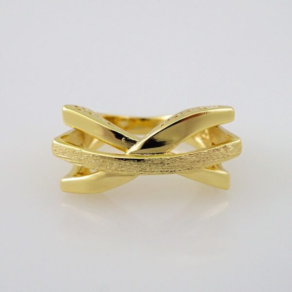 Women Ring/ Anillos Damas/   14K Real Color/  Plain// R247
