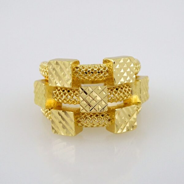 Women Ring/ Anillos Damas/    14K Real Color/  Plain// R251