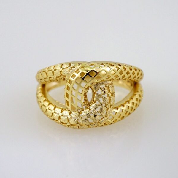 Women Ring/ Anillos Damas/  14K Real Color/ Zircon Stone// R254