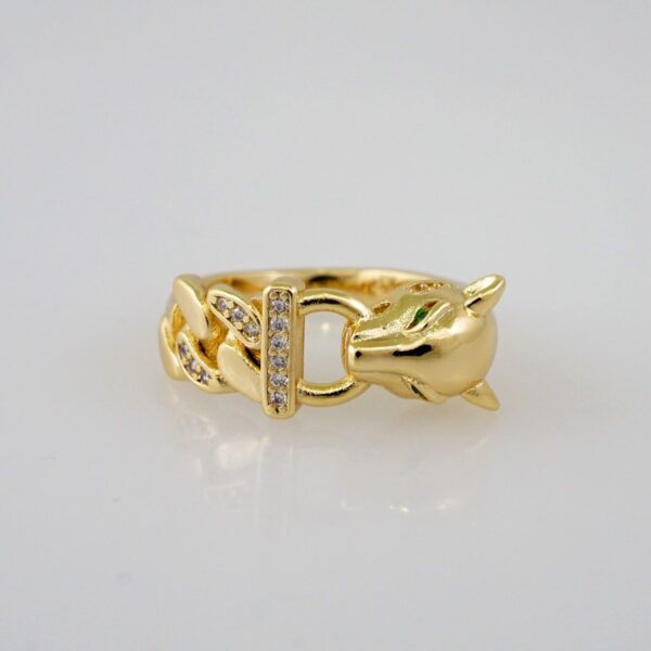 Women Ring/ Anillos Damas/  14K Real Color/ Zircon Stone// R397