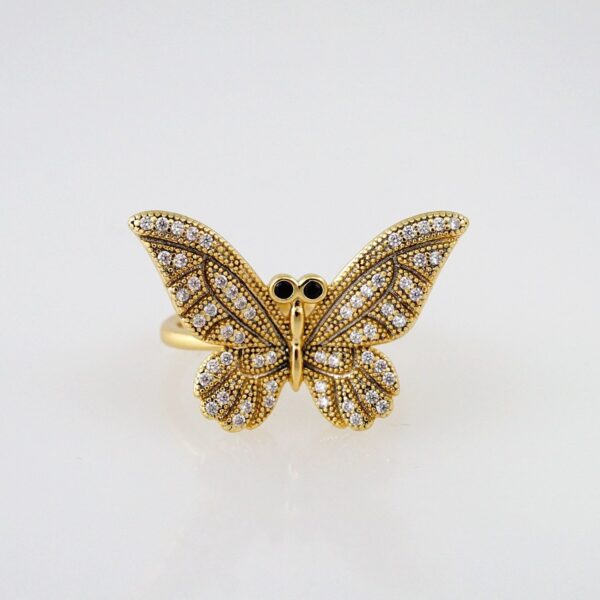 Women Ring/ Anillos Damas/  14K Real Color/  Zircon Stone// R398