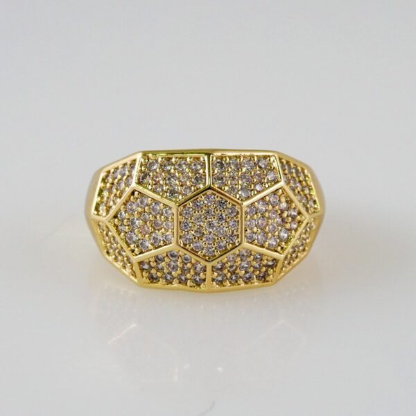 Women Ring/ Anillos Damas/  14K Real Color/  Zircon Stone// R408