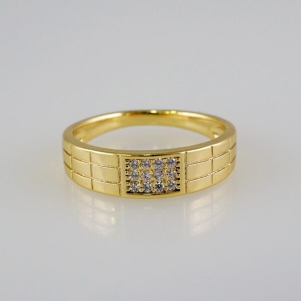Women Ring/ Anillos Damas/  14K Real Color/  Zircon Stone// R421