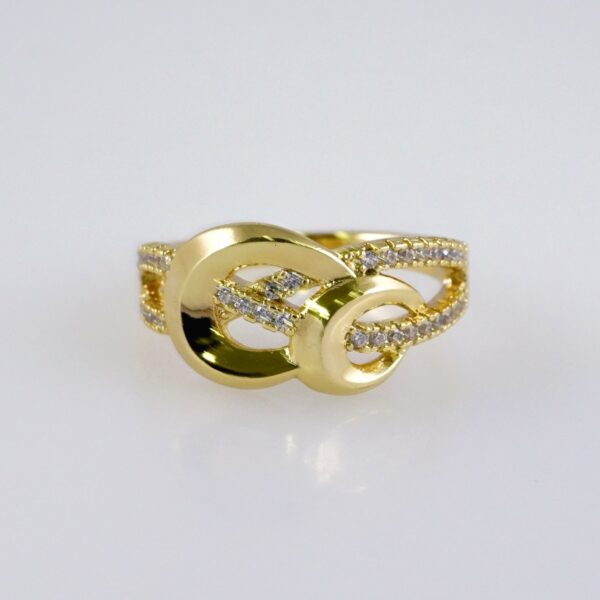 Women Ring/ Anillos Damas/  14K Real Color/  Zircon Stone// R483