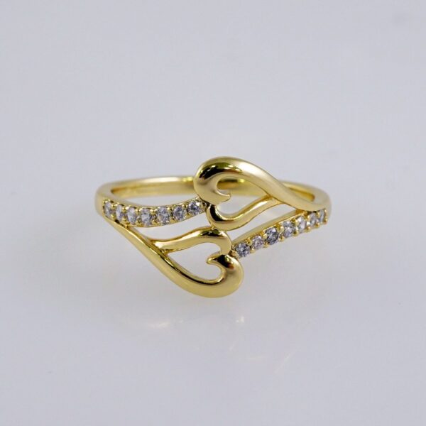 R494 Ring - Anillos - 14K Real Color - Zircon Stone