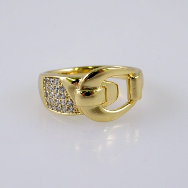 Woman Ring/ Anillos Damas/  14K Real Color/  Zircon Stone// R500
