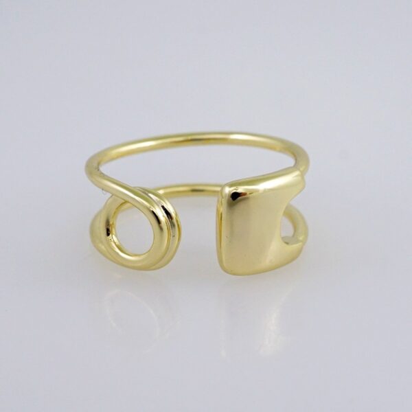 Woman Ring/ Anillos Damas/  14K Real Color/  Zircon Stone/ Ajustables// R511