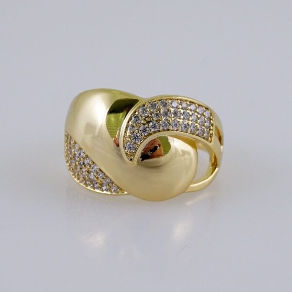 Woman Ring/ Anillos Damas/  14K Real Color/ Zircon Stone// R512