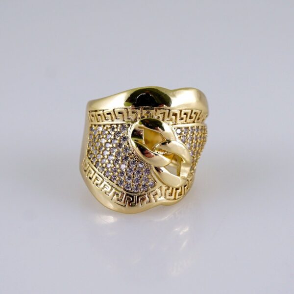 Women Ring/ Anillos Damas/  14K Real Color/  Zircon Stone// R552