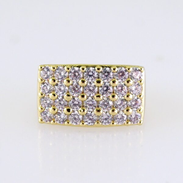 Ring/ Anillos / 14K Real Color/ Zircon Stone// R618