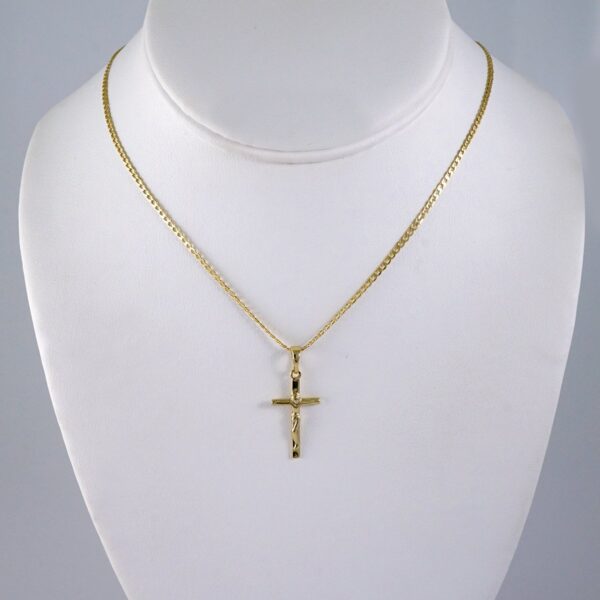 Cadenas & Colgantes/ Chain/Pendants /  14K Real Color/  Zircon Stone/  2mmx45cm// SET1046
