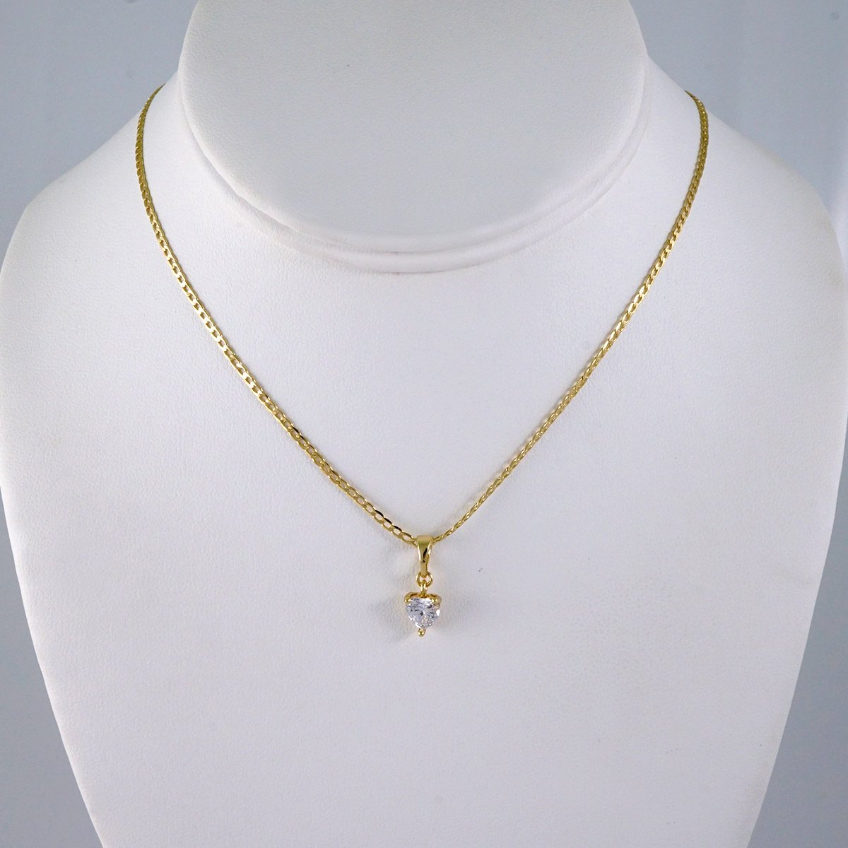 Cadenas & Colgantes/ Chain/Pendants / 14K Real Color/ Zircon Stone/ 2mmx45cm// SET1047