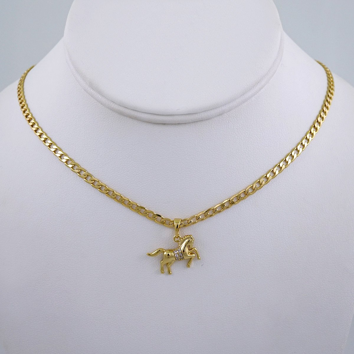 Cadenas & Colgantes/ Chain /Pendants / 14K Real Color/ Zircon Stone/ 3mmx45cm// SET1096