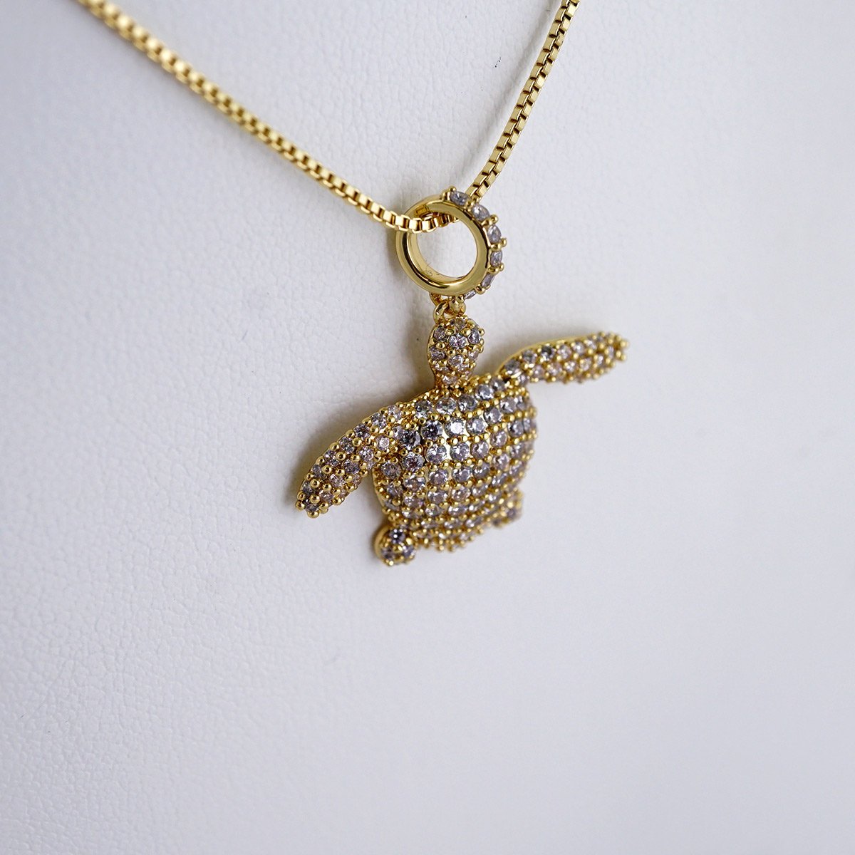 Cadenas & Colgantes/ Chain W/Pendants / 14K Real Color/ Zircon Stone/ 45cm// SET1137 - Image 2