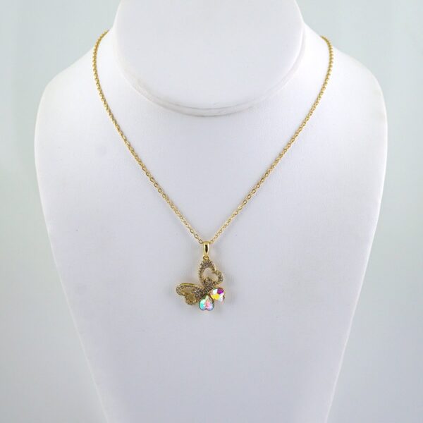 Cadenas & Colgantes/ Chain W/Pendants /  14K Real Color/  Zircon Stone/  2mmx45cm// SET1150