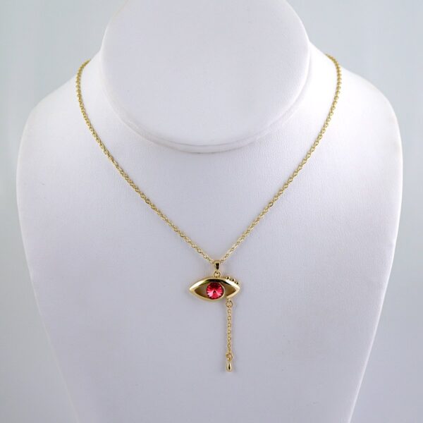 Cadenas & Colgantes/ Chain W/Pendants / 14K Real Color/ Zircon Stone/ 2mmx45cm// SET1151