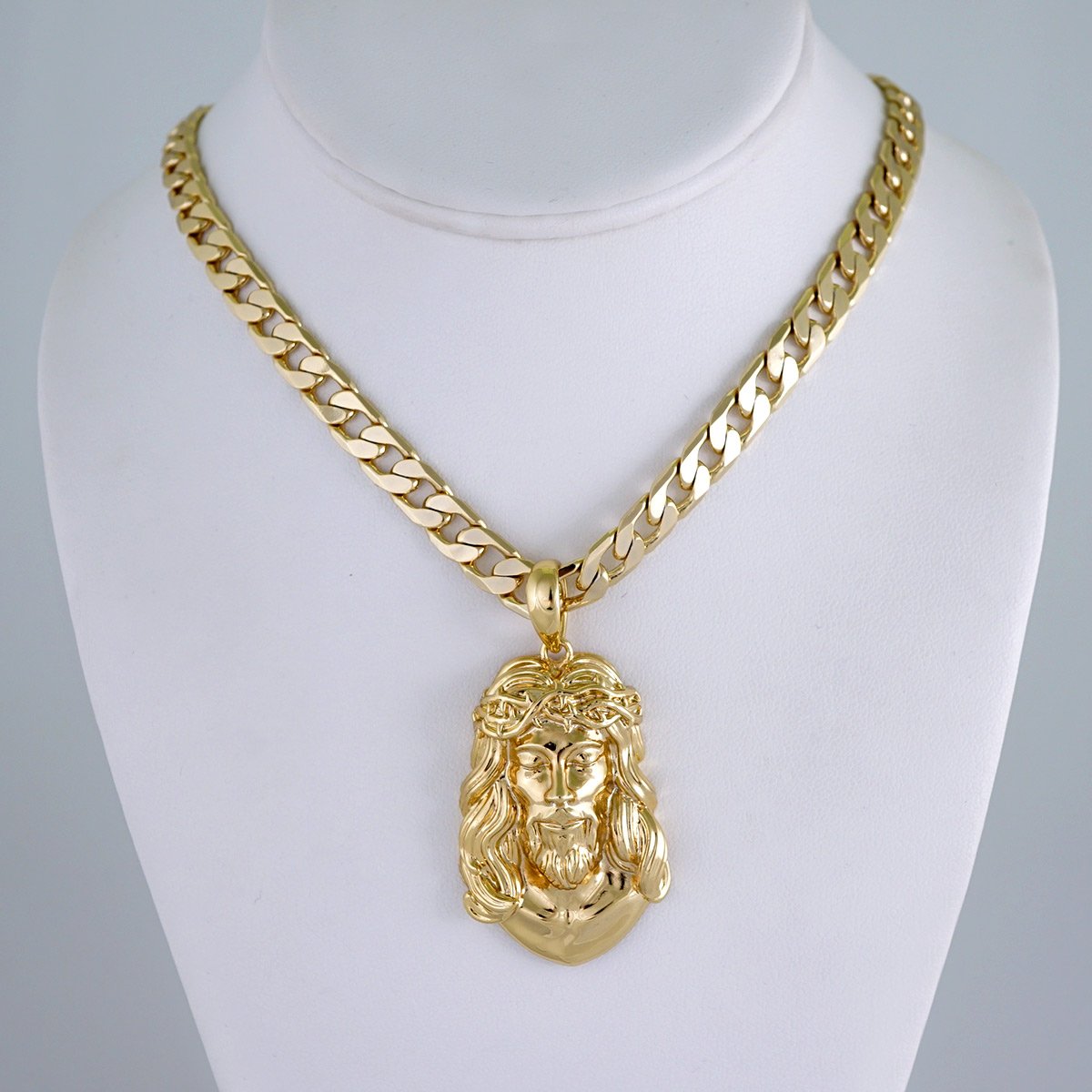 Cadenas & Colgantes/ Chain Men/Pendants/ Plain/ 14K Real Color/ 8mm x60cm// SET1173