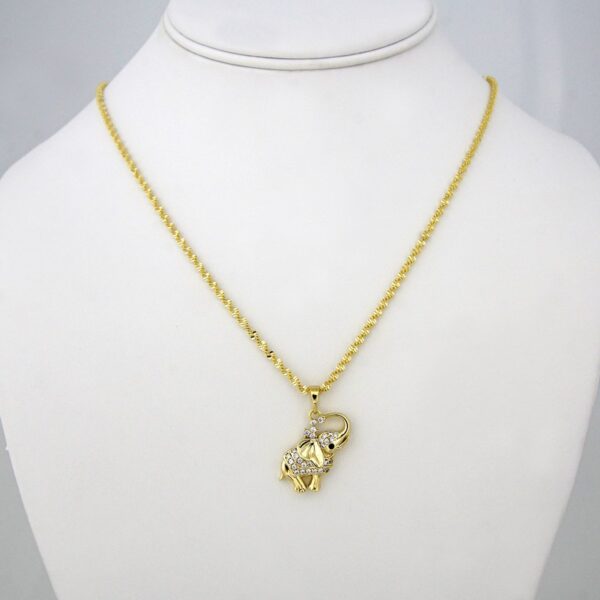 Cadenas & Colgantes/ Chain W & Pendants/ 14K Real Color// SET118